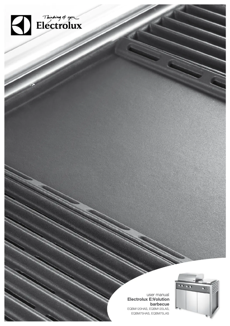 Page 1 de la notice Manuel utilisateur Electrolux E:Volution EQBM75LAS