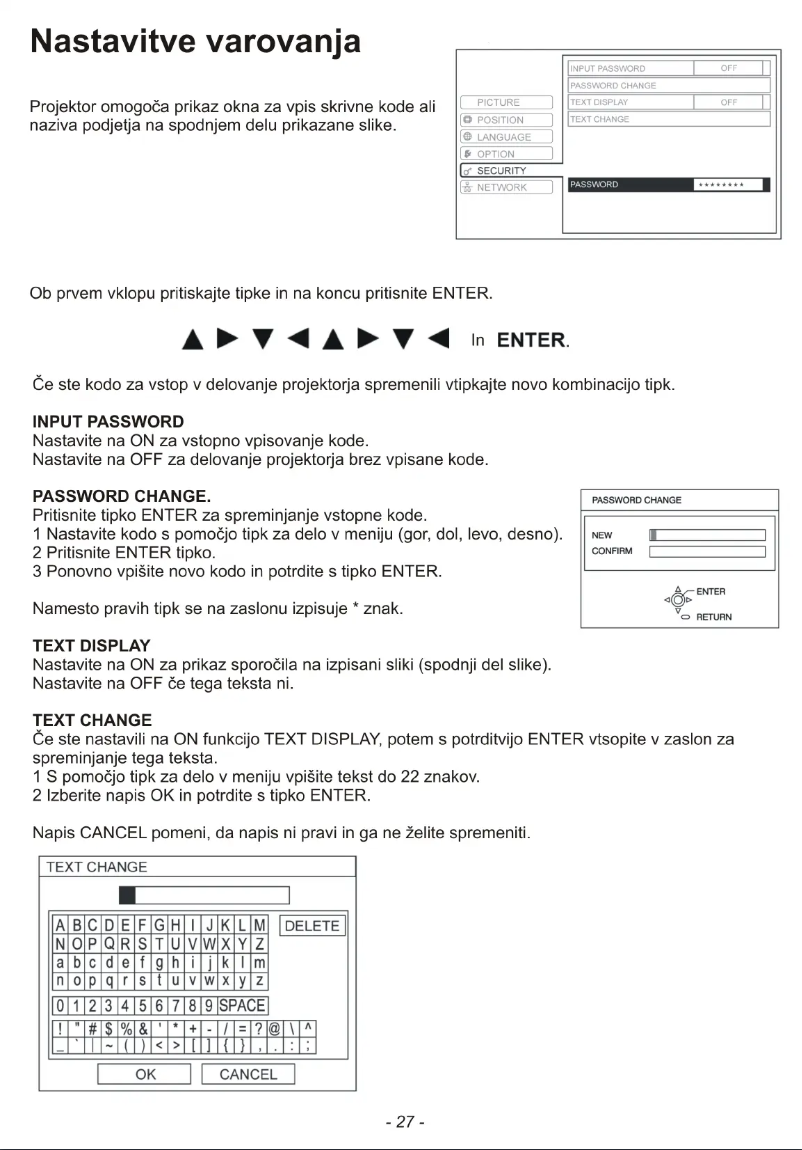 First page image of the manual for PT-F100E