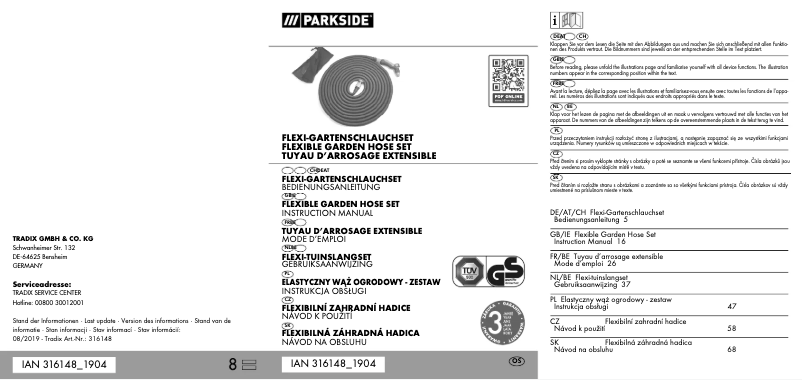 Image de la première page du manuel de l'appareil IAN 316148