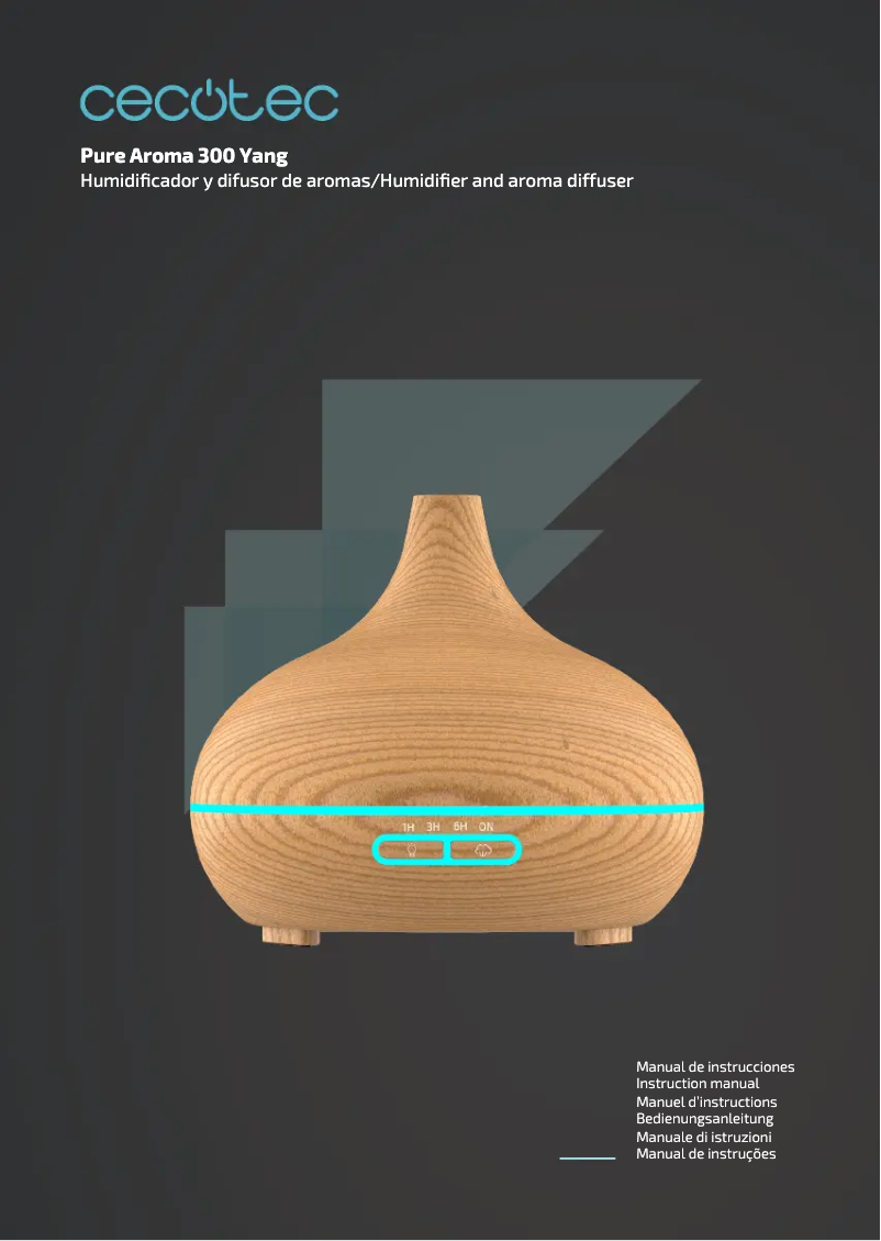 Page n°1 - Manuel utilisateur Cecotec Pure Aroma 300 Yang