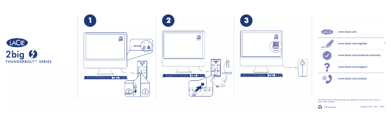 Página 1 del manual Manual de usuario LaCie 2BIG 6TB