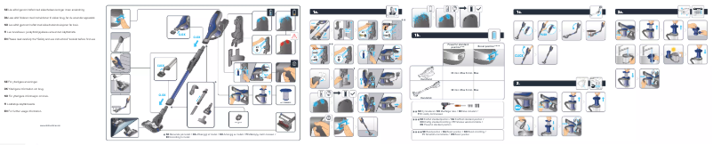 Page 1 de la notice Manuel utilisateur OBH Nordica Air Force 560 Flex