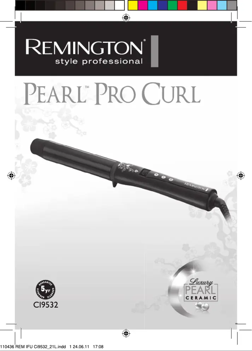 Image de la première page du manuel de l'appareil Ci9532 Pearl Pro Curl