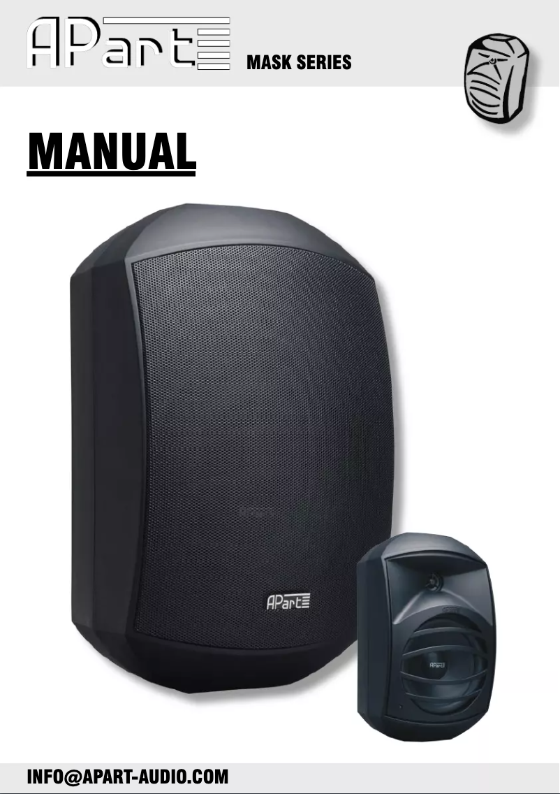 Page n°1 - Manuel utilisateur APart MASK6-W