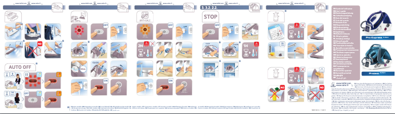 Page n°1 - Manuel utilisateur Tefal Pro Express X-Pert Plus GV8982