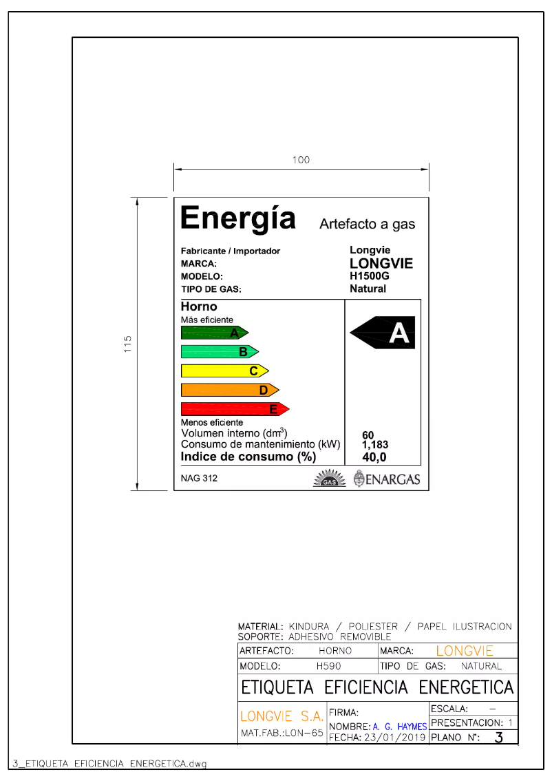 Page n°1 - Manuel utilisateur Longvie H1500G