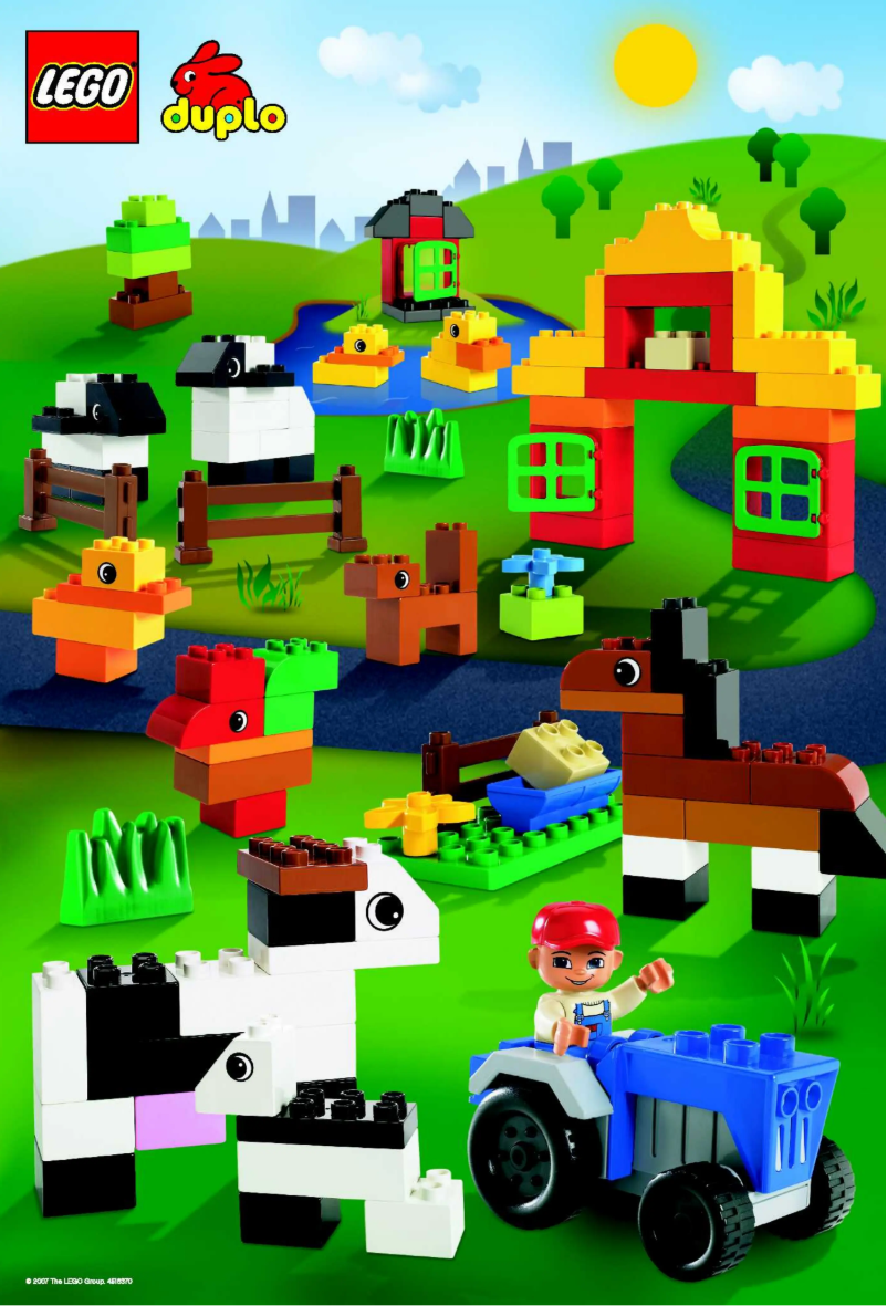 Page 1 de la notice Manuel utilisateur Lego ® DUPLO® Build a Farm