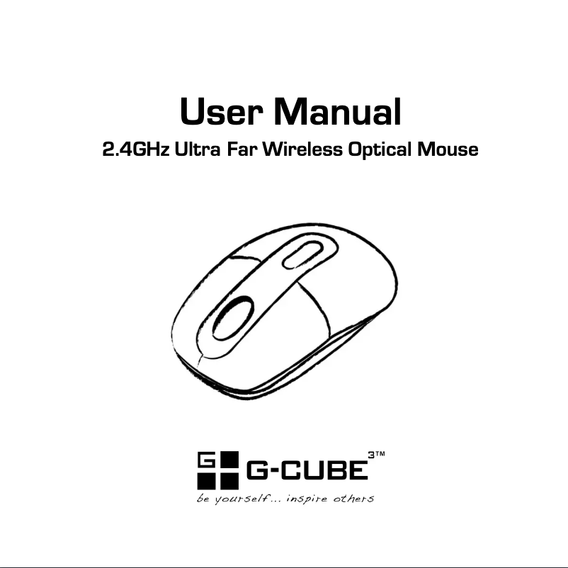 Página 1 del manual Manual de usuario G-Cube G4E-10S