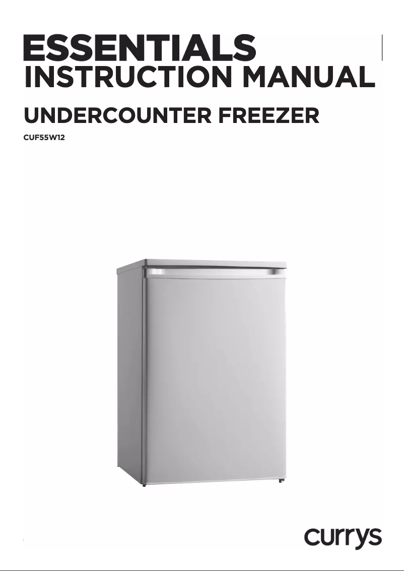 Page n°1 - Manuel utilisateur Currys Essentials CUF55W12