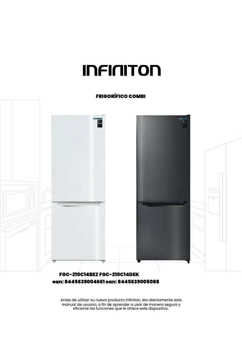 Page n°1 - Manuel utilisateur Infiniton FGC-210C14BEZ