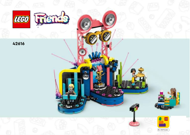 Page 1 de la notice Manuel utilisateur Lego Friends 42616