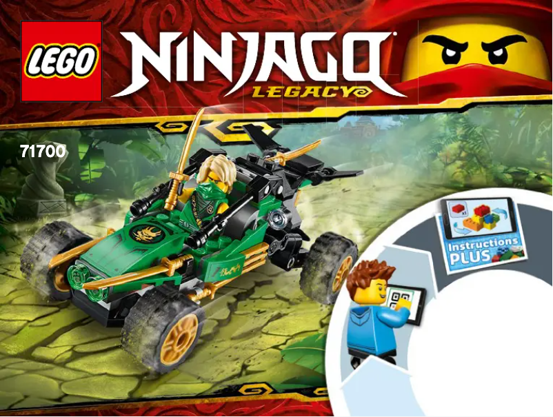 Page 1 de la notice Manuel utilisateur Lego Ninjago 71700