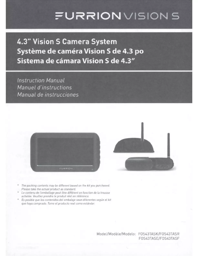 Page 1 de la notice Manuel utilisateur Furrion Vision S FOS43TASR