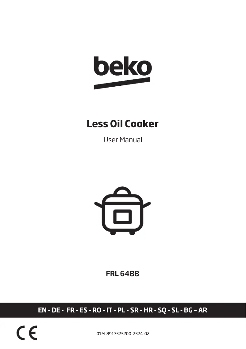 Image de la première page du manuel de l'appareil FRL6488