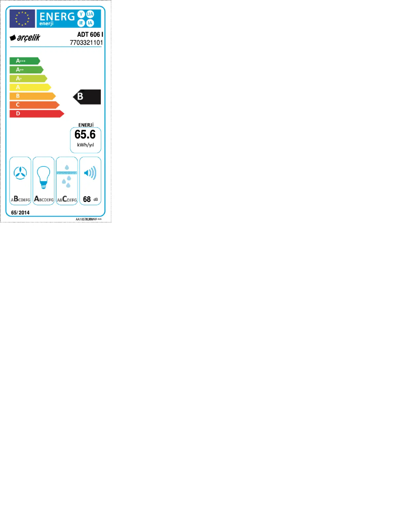 Image de la première page du manuel de l'appareil ADT 606 I
