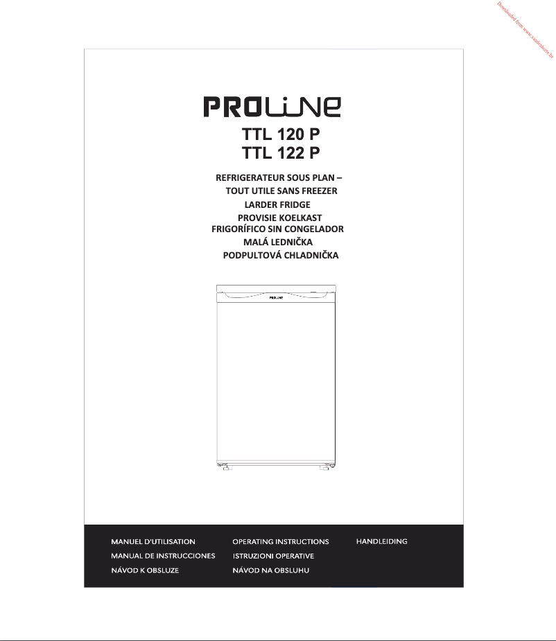 Página 1 del manual Manual de usuario Proline TTL 122 P