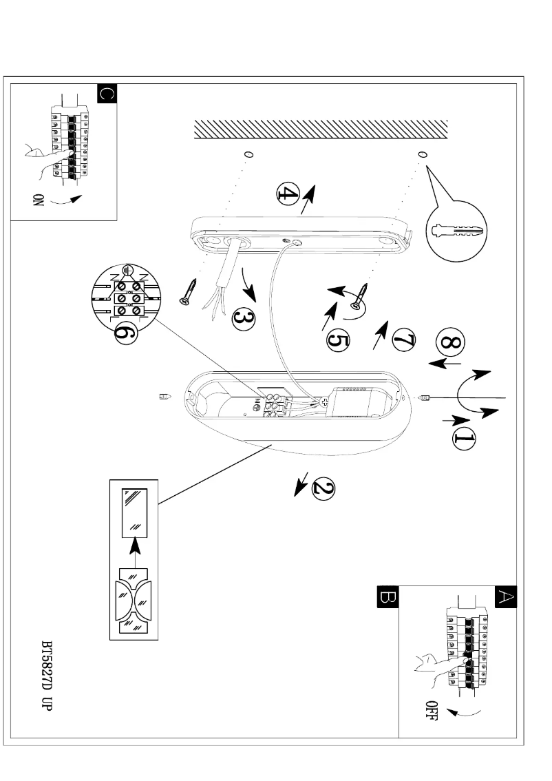 Page 1 de la notice Manuel utilisateur Eglo Berson