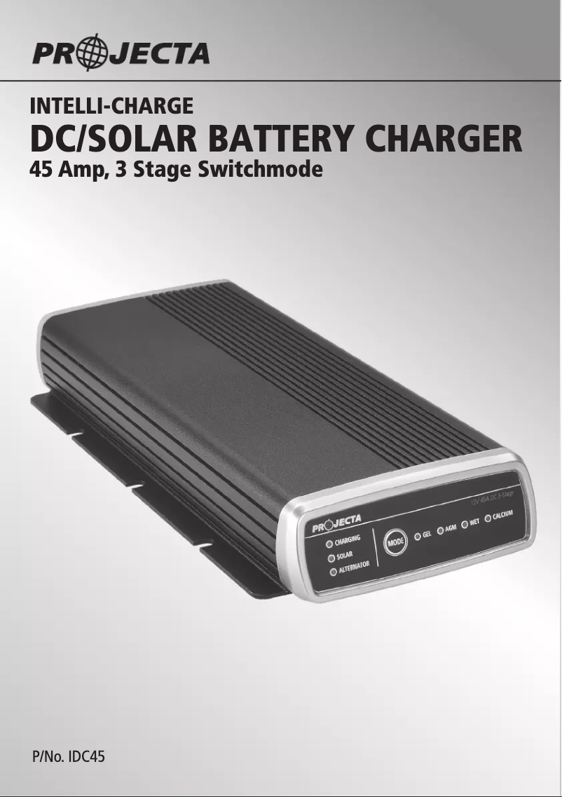 Image de la première page du manuel de l'appareil IDC45