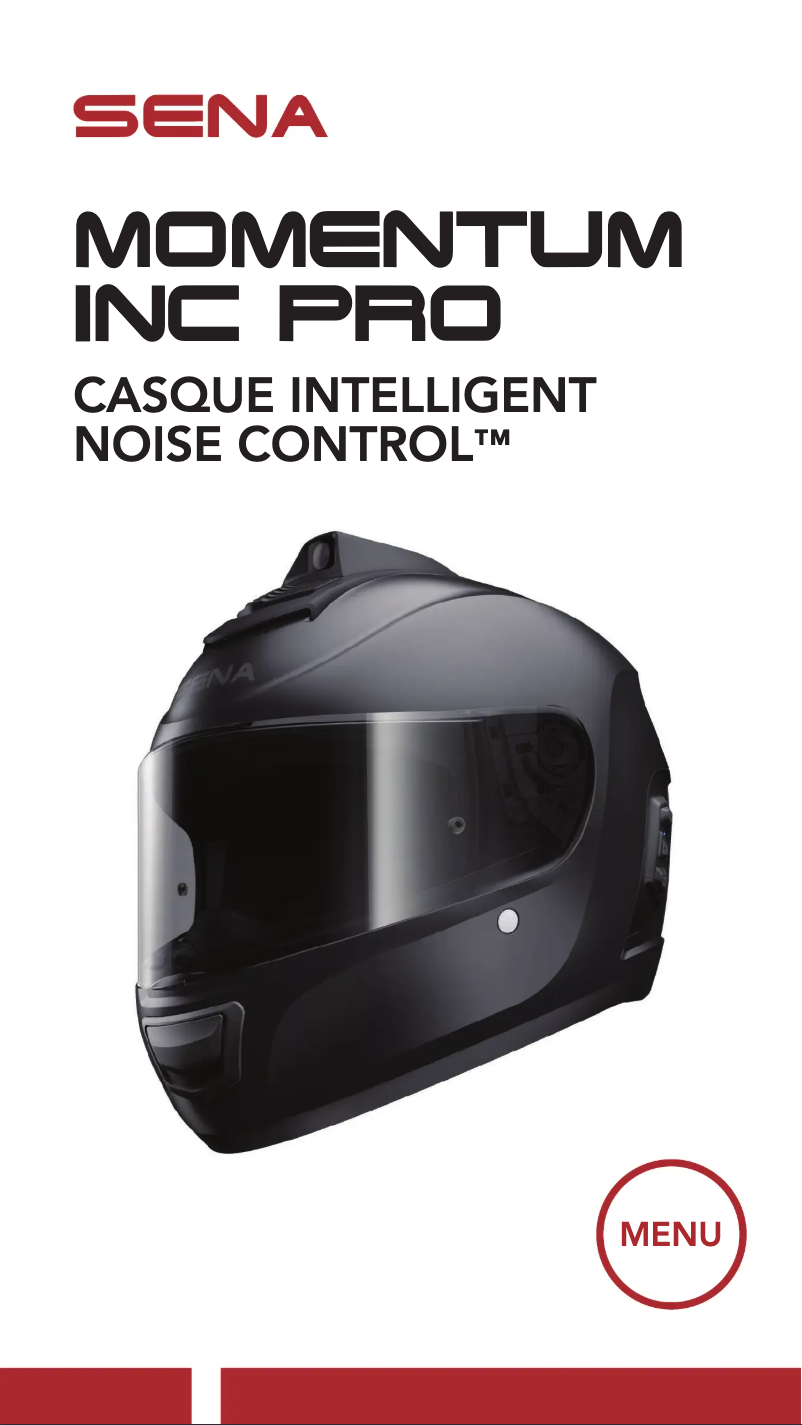 Page 1 de la notice Manuel utilisateur Sena 10C PRO