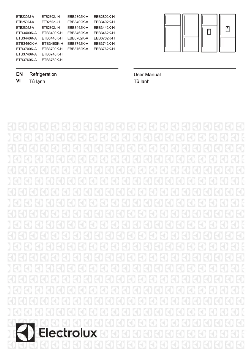 Imagen de la primera página del manual del dispositivo EBB3462K-H