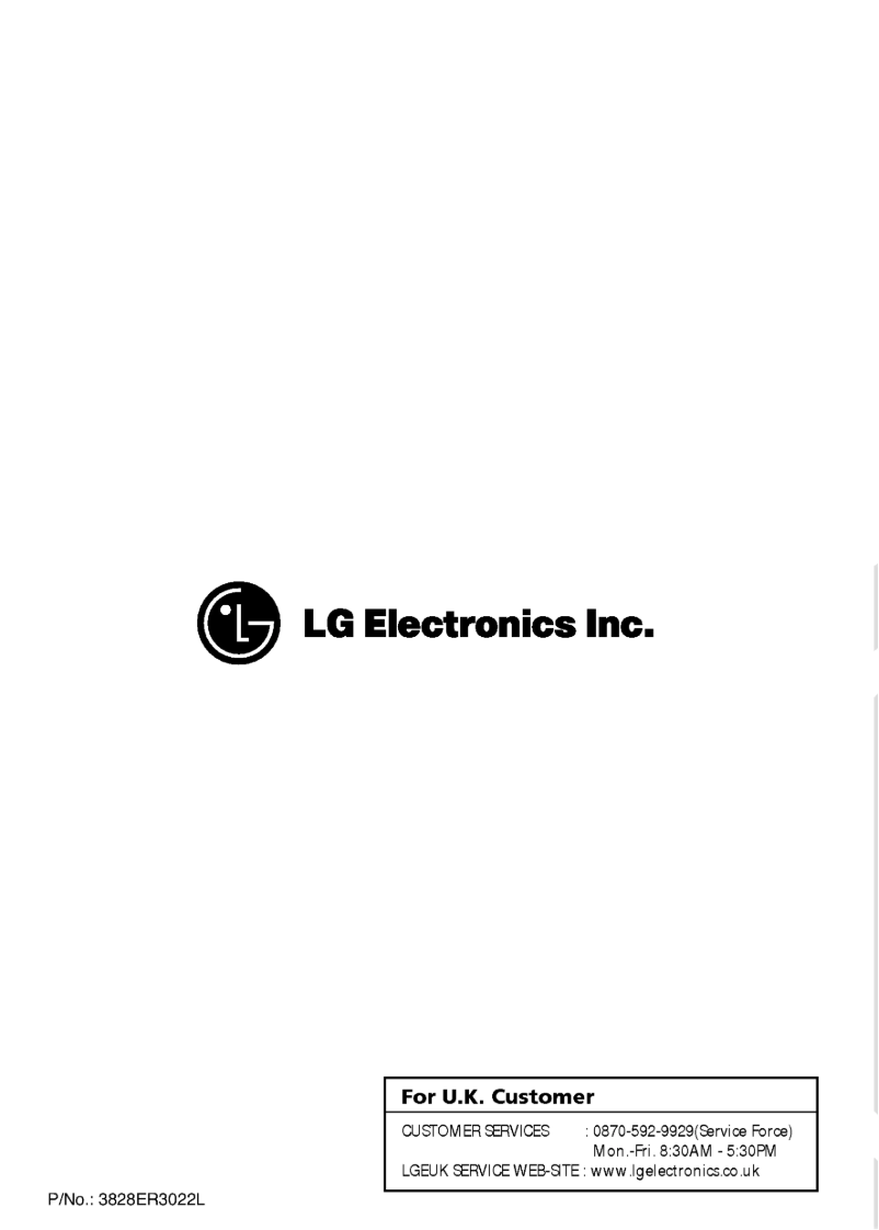 Page n°1 - Manuel utilisateur LG WD-10225FD