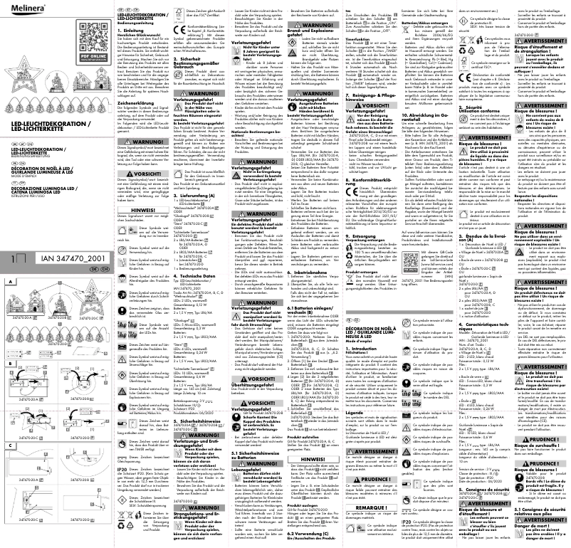 Page 1 de la notice Manuel utilisateur Zoofari IAN 337470