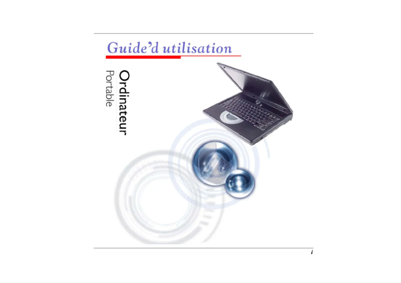 Image de la première page du manuel de l'appareil G733