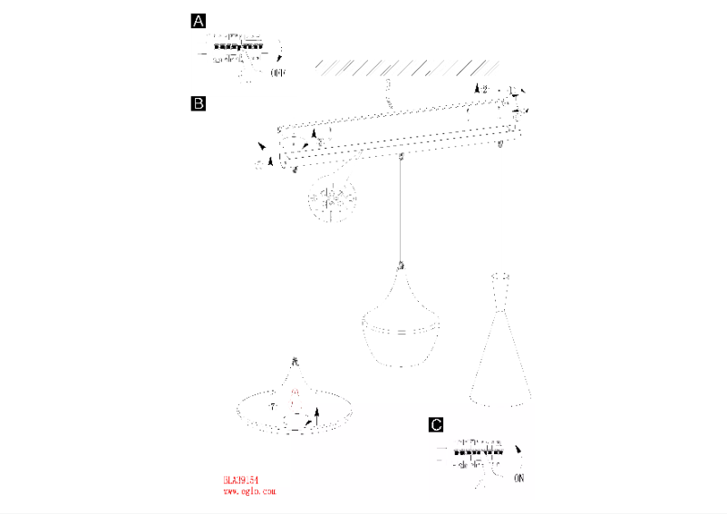 Page n°1 - Manuel utilisateur Eglo Marazio