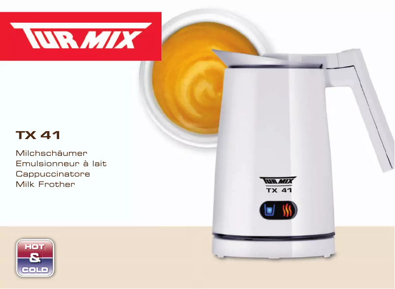 Imagen de la primera página del manual del dispositivo TX 41