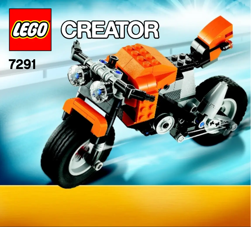 Page 1 de la notice Manuel utilisateur Lego Creator 7291