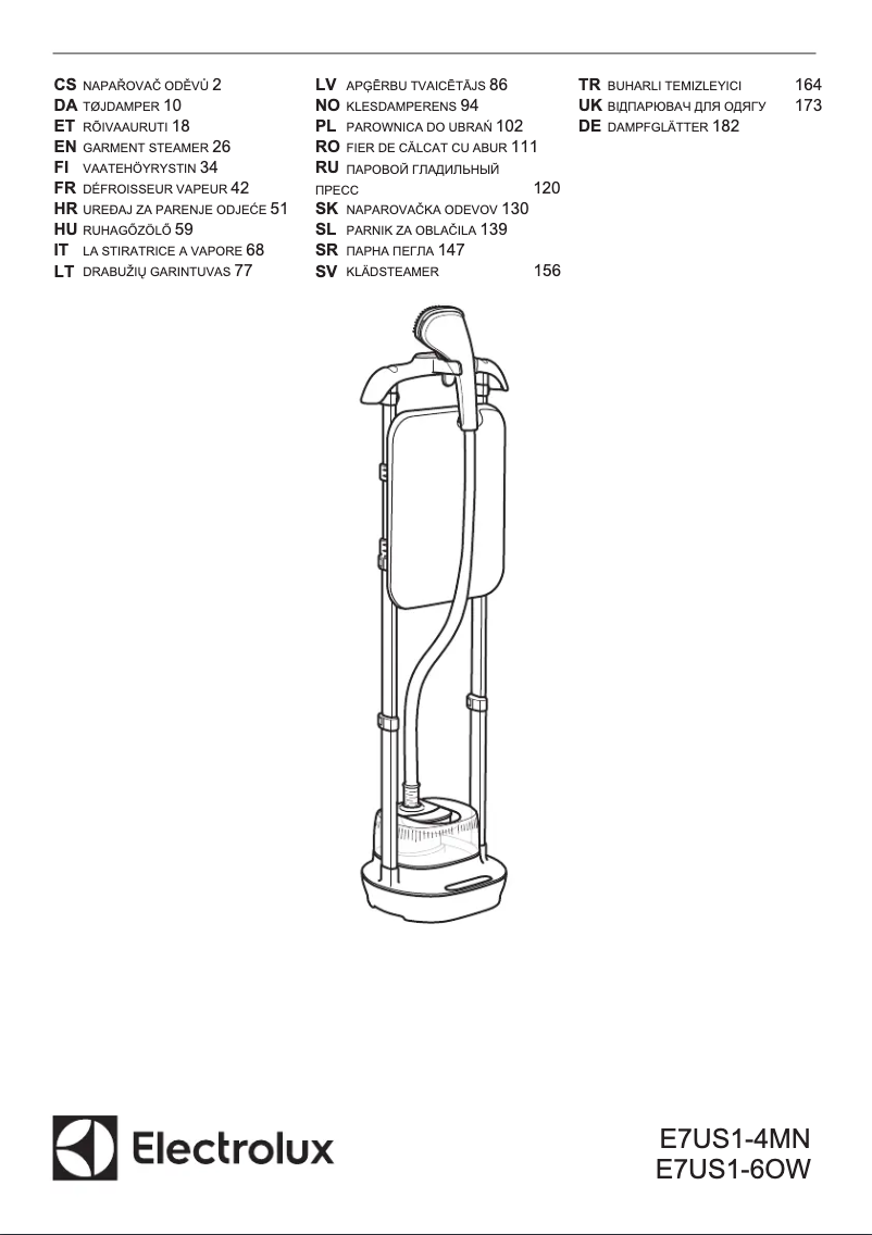 Image de la première page du manuel de l'appareil E7US1-4MN