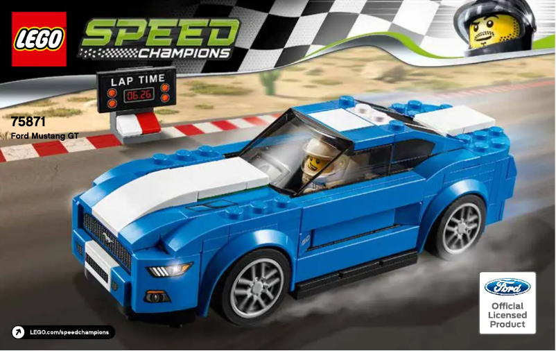 Image de la première page du manuel de l'appareil Speed Champions 75871