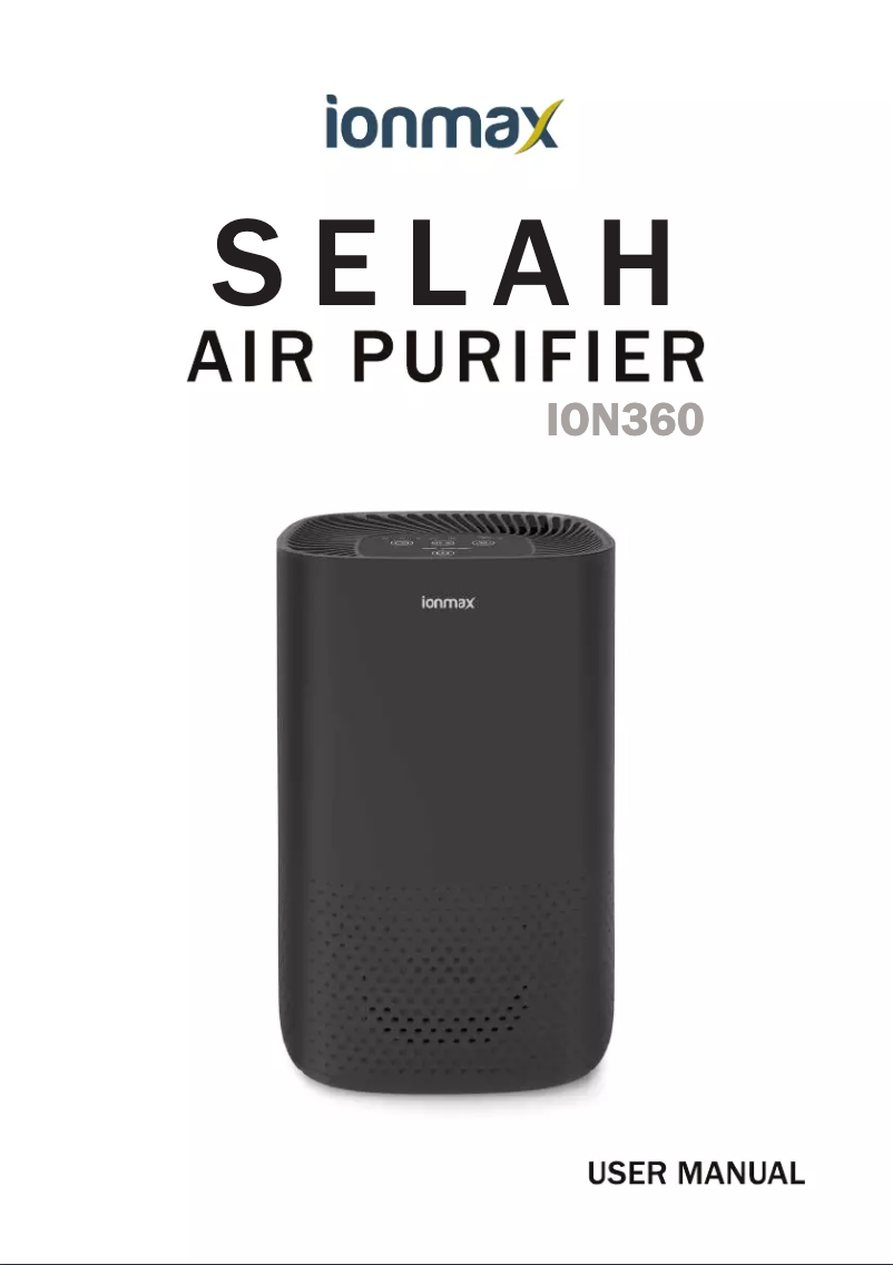 Page n°1 - Manuel utilisateur Ionmax Selah ION360