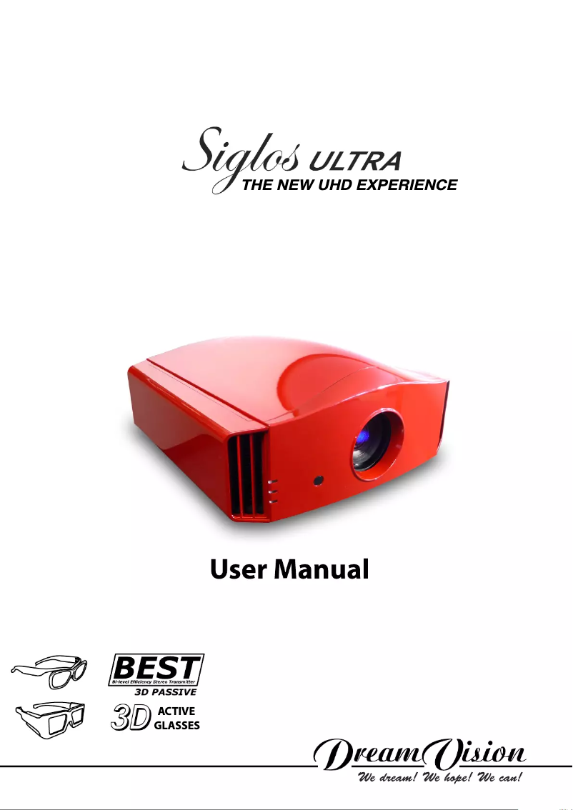 Image de la première page du manuel de l'appareil Siglos Ultra