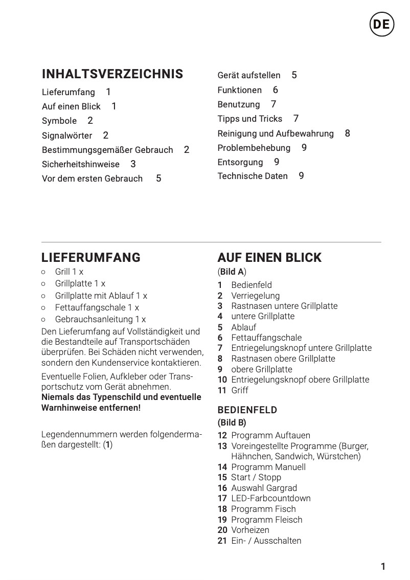 Page 1 de la notice Manuel utilisateur N8WERK 09595