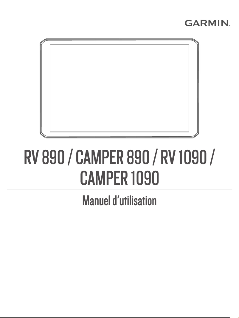 Image de la première page du manuel de l'appareil RV 1090