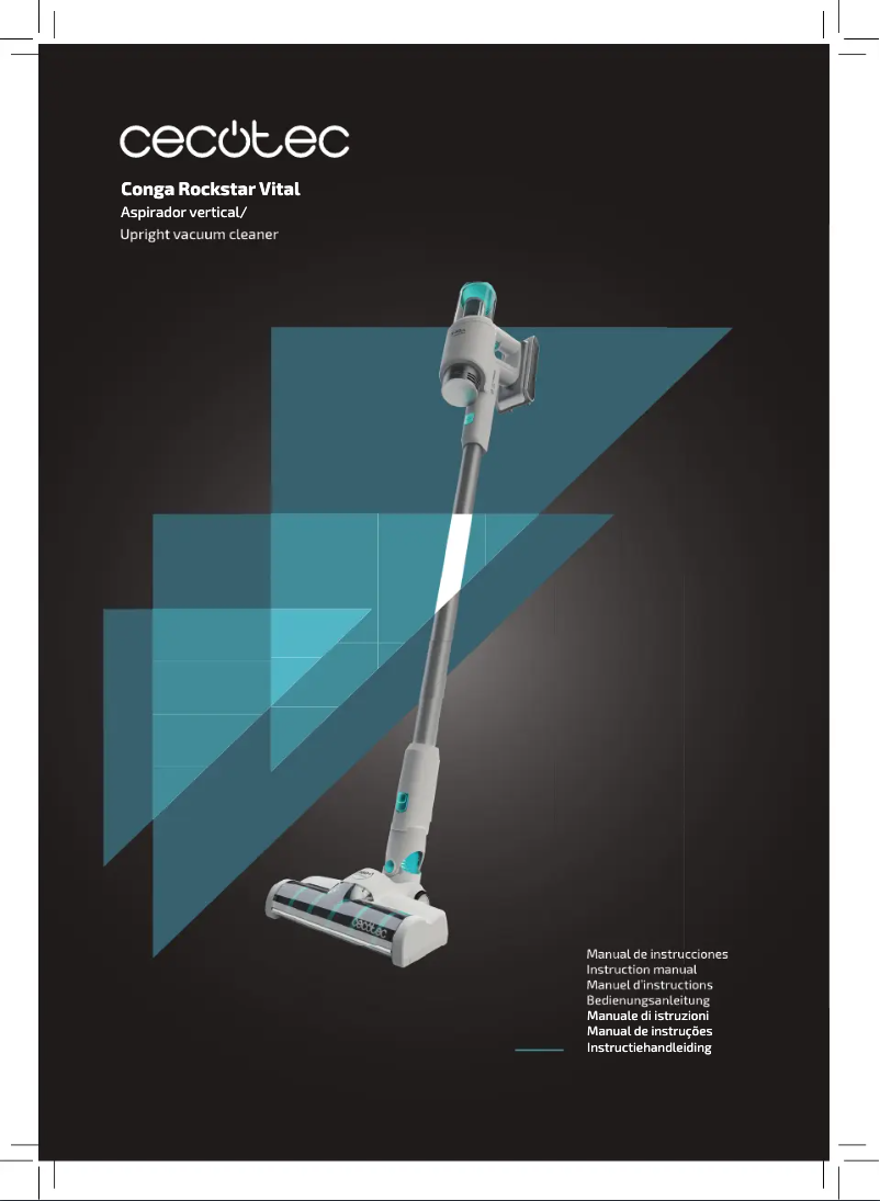Image de la première page du manuel de l'appareil Conga Rockstar 100 Vital