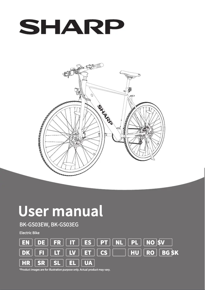 Image de la première page du manuel de l'appareil BK-GS03EW