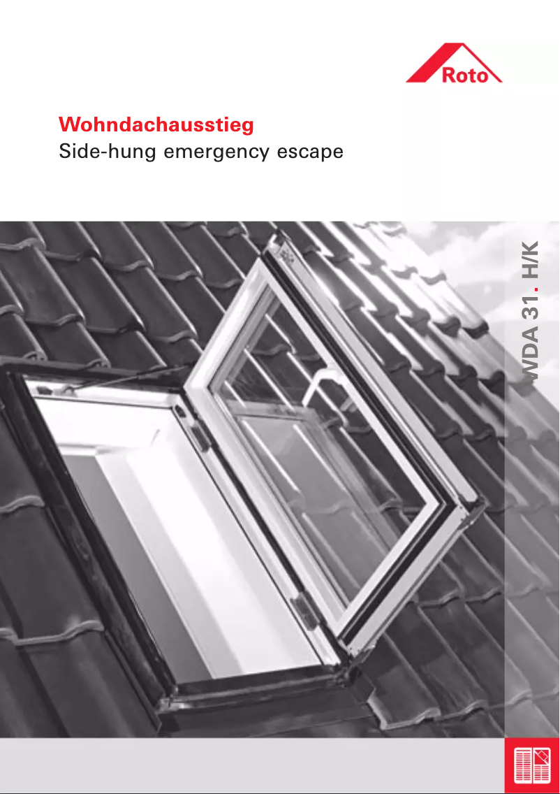 Page n°1 - Manuel utilisateur Roto Klassik WDA 31 H/K