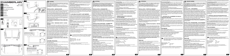 Image de la première page du manuel de l'appareil 771REV
