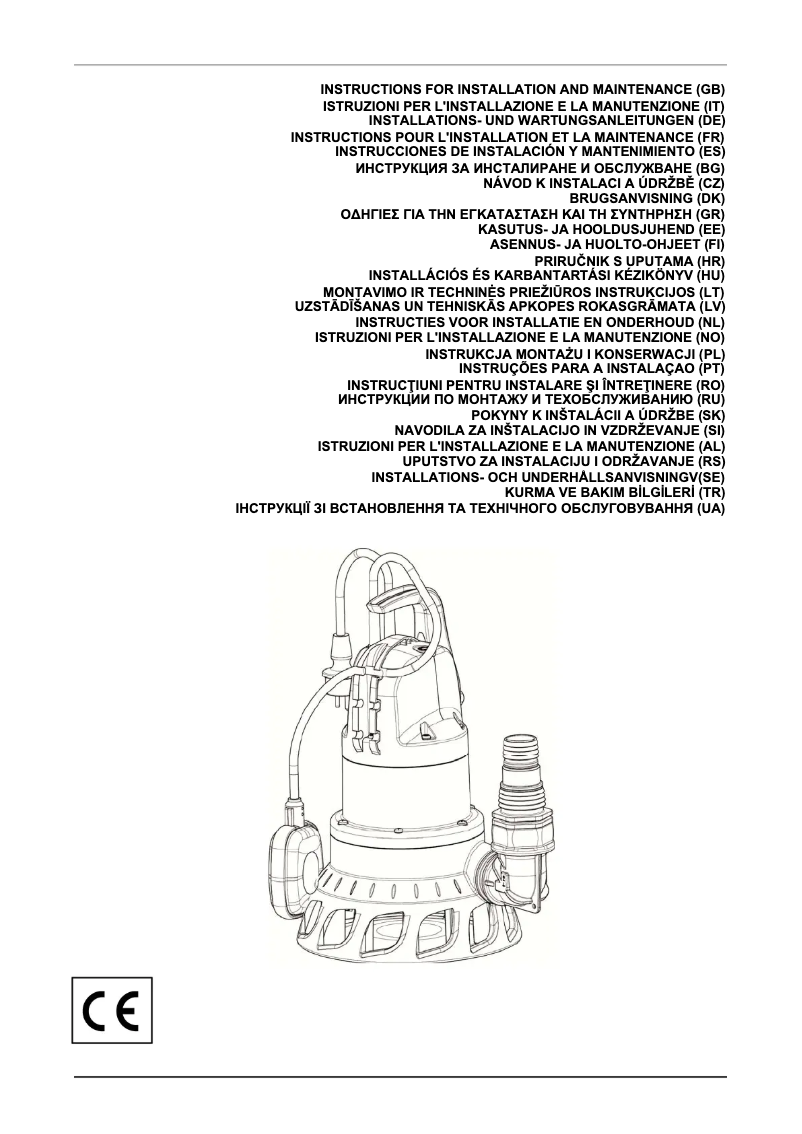 Image de la première page du manuel de l'appareil D-DWP 1000
