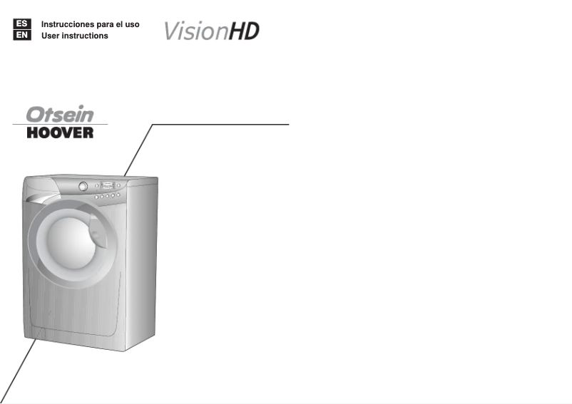 Page 1 de la notice Manuel utilisateur Otsein-Hoover VHD 711-37