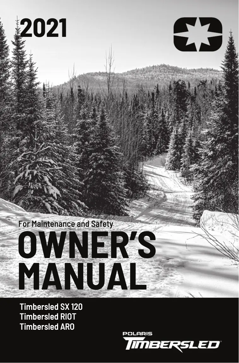 Page 1 de la notice Manuel utilisateur Timbersled 120R (2021)