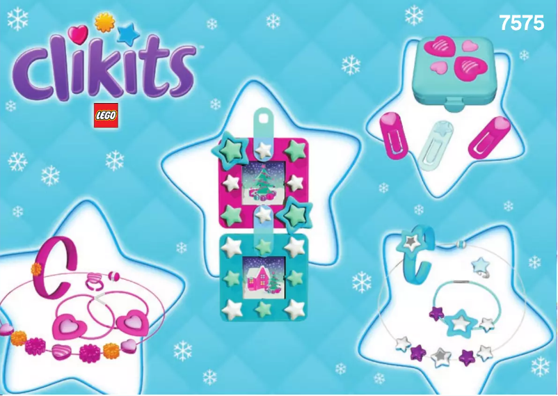 Image de la première page du manuel de l'appareil Clikits 7575