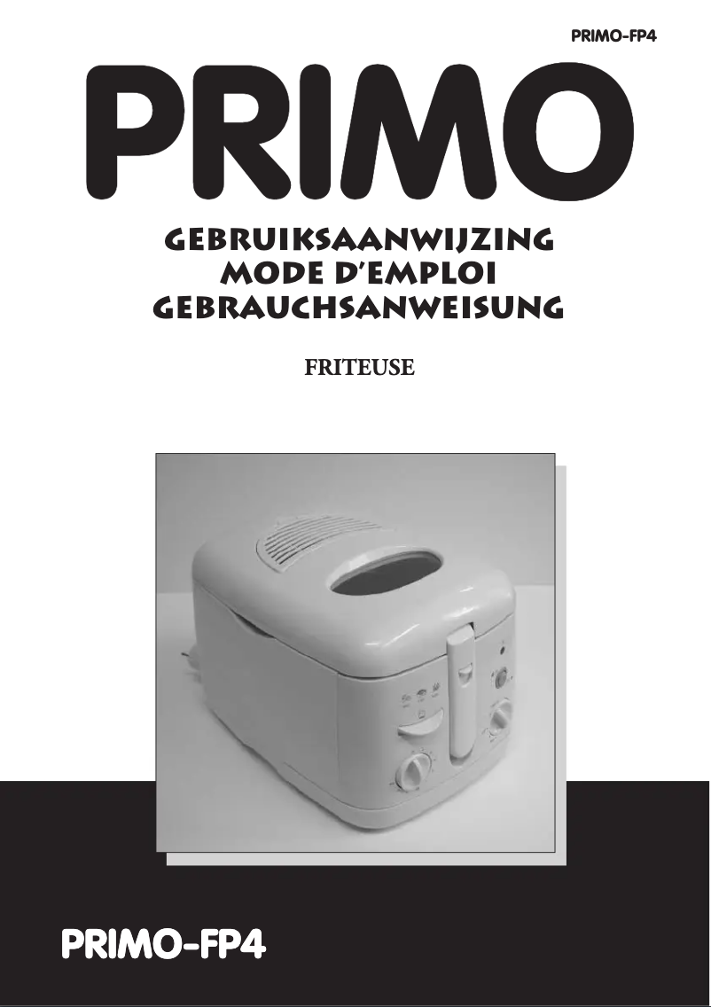 Image de la première page du manuel de l'appareil FP4