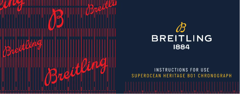 Page n°1 - Manuel utilisateur Breitling Superocean Heritage B01 Chronograph