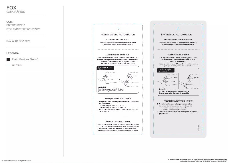 Page 1 de la notice Manuel utilisateur Brastemp BYO4EBR