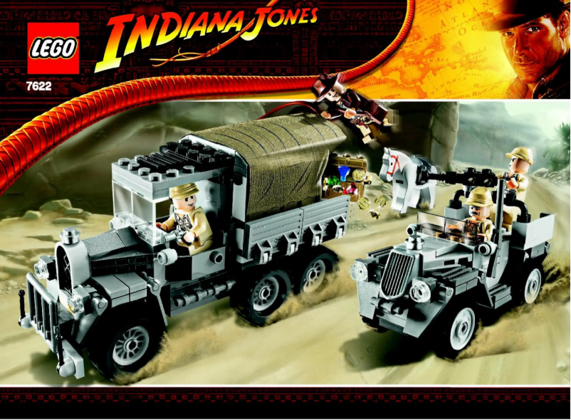 Image de la première page du manuel de l'appareil Race for the Stolen Treasure