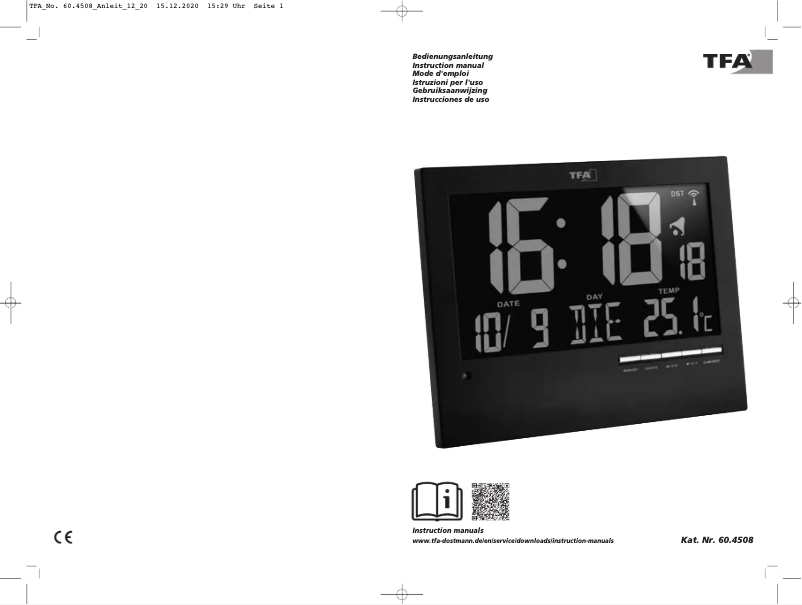 Imagen de la primera página del manual del dispositivo 60.4508