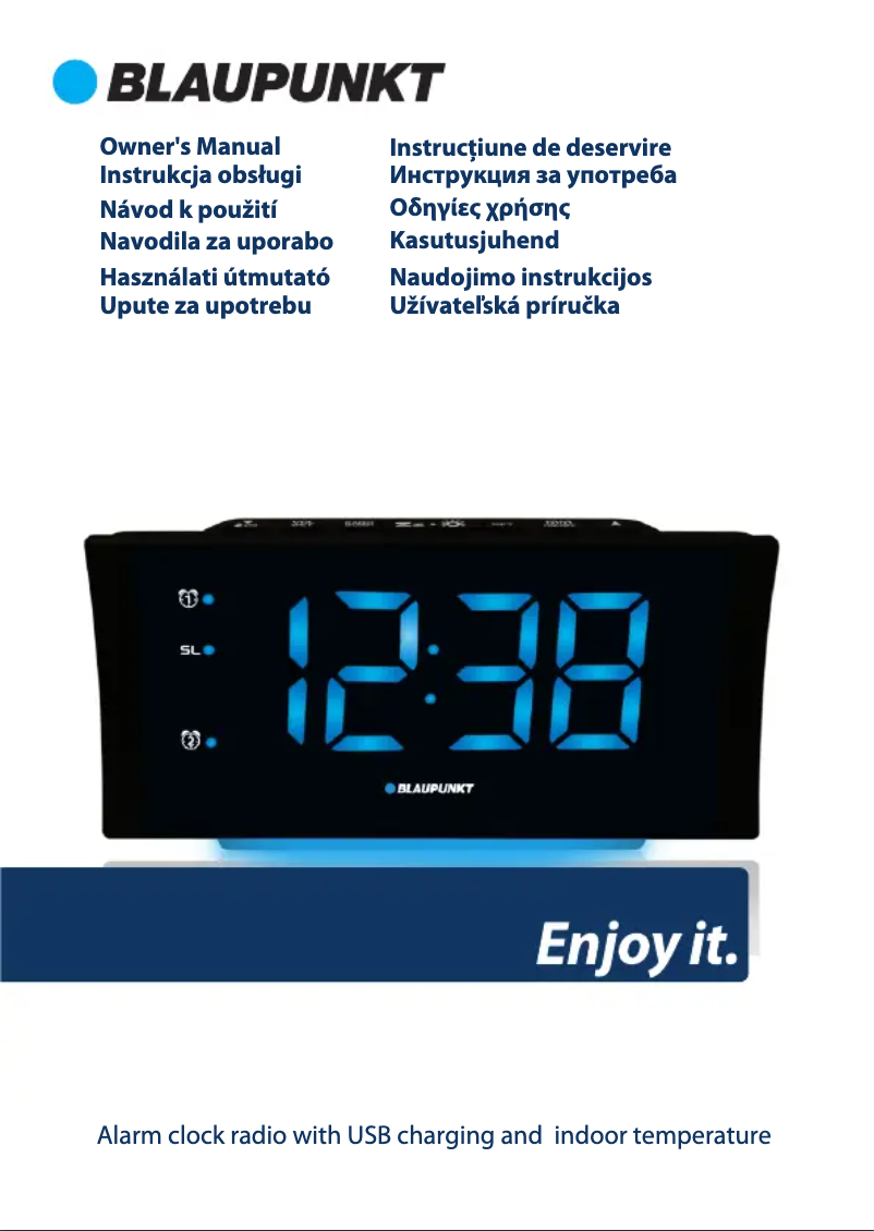 Page 1 de la notice Manuel utilisateur Blaupunkt CR80USB